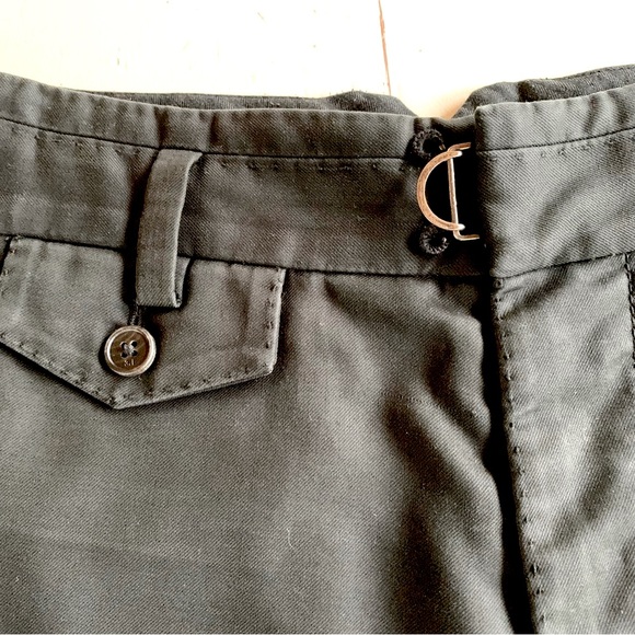 3.1 Phillip Lim Black Button Fly Walking Shorts With Pocket Detail - 28 - Picture 7 of 14